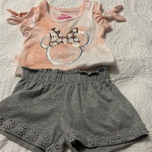 Toddler short set size 3t